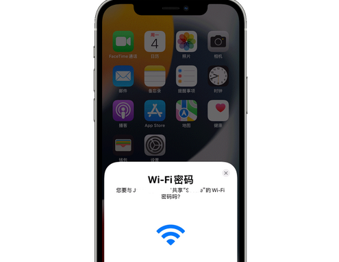 泾川苹果15维修店分享iPhone15如何共享Wi-Fi密码 