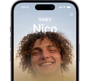 泾川苹果15服务站分享iPhone15实时语音留言开启方法 